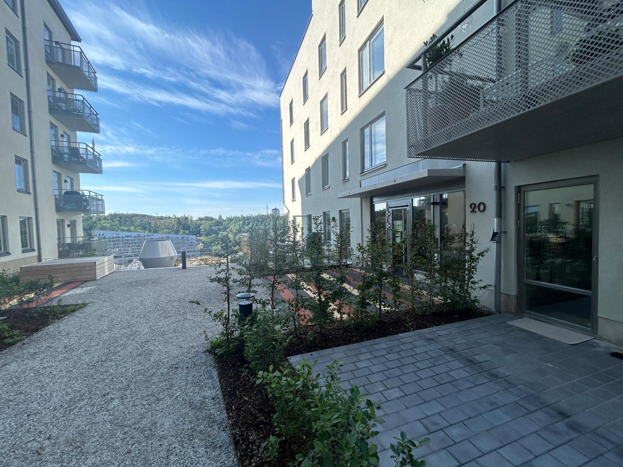 Newly Built Bright Apartment, Close To Everything If You Want To Visit Stockholm, You Will Find The Perfect Accommodation Here! Ferry Line 80 Makes It Very Convenient And Easy To Get To The City Center Nacka Exterior foto